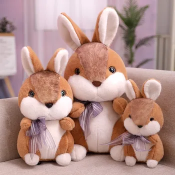 

Cute Stuffed Doll rabbit Animal Plush Toy Soft Cartoon Simulation Plush Dolls Baby Kid Playmates Sofa Pillow Gifts 30~60cm