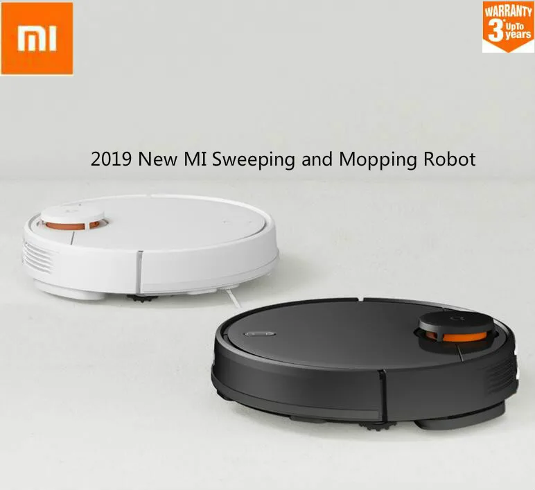 

2019 New Xiaomi MI Robot Vacuum Cleaner 2nd generation Sweeping Mopping Floor Smart Planned LDS+WiFi Mijia App 2100Pa S50