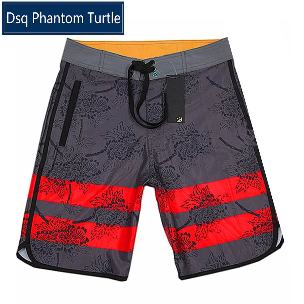 S Лучших брендов Dsq Phantom черепаха взрослых пляжные шорты мужские плавки полиэстер спандекс сексуальный для Гея короткие Шорты быстросохнущая 30-38 - Цвет: S