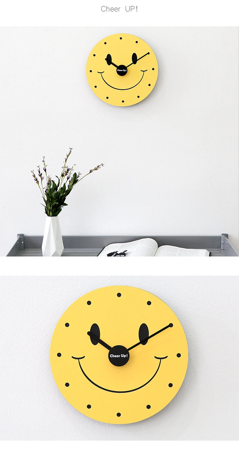 Mandelda настенные часы желтый Relojes De Pared Винтаж Decorativo украшения дома аксессуары современные украшения для гостиной