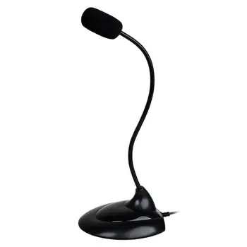 

SM-008 Adjustable Computer Microphone Gaming Chatting Speech Mic for Laptop PC M0XB