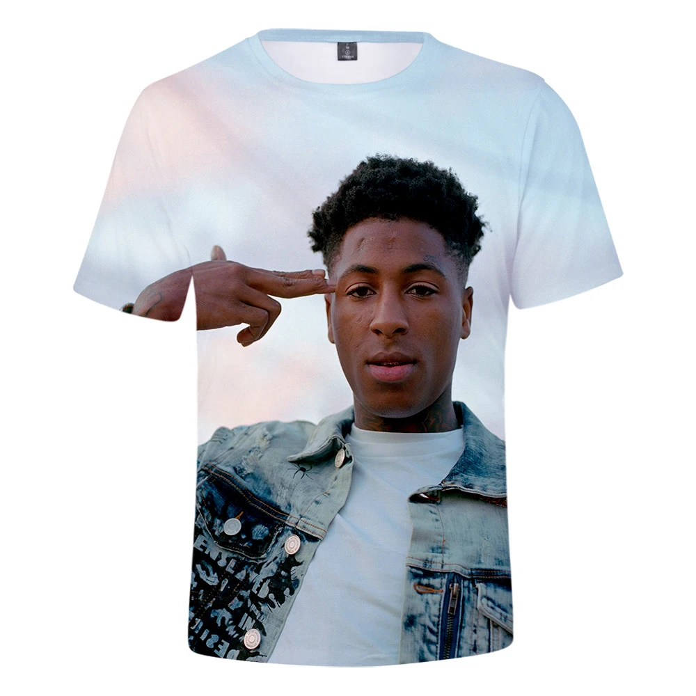 Футболка YoungBoy с 3D принтом никогда больше не сломался Мужская/женская футболка