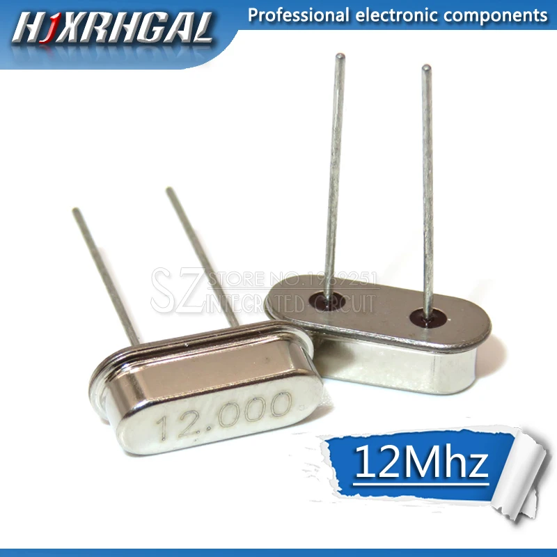 Кварцевый резонатор hjxrhgal 1 шт. 4 МГц 6 8 12 16 20 24 32 768 K 2*6 3*8 HC49S|Интегральные схемы| |