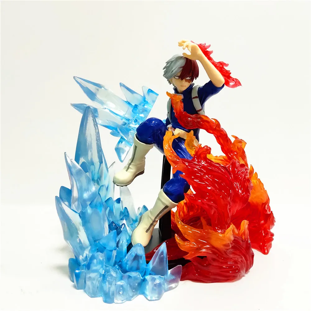 Todoroki Shoto My Hero Академия DIY Набор Аниме фигурки Vol.3 игрушки эффект Bakugou Katsuki экшн Figma