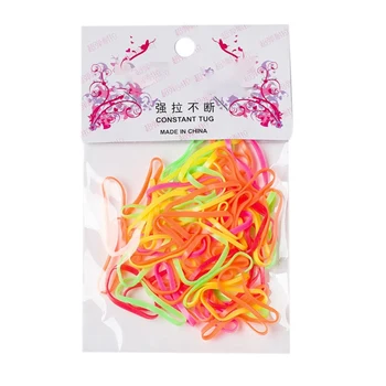 

Korean Candy Color Headwear Hair Ring Ropes Ponytail Holder Disposable Elastic Hair Bands For Girls Hair Accessories Drop