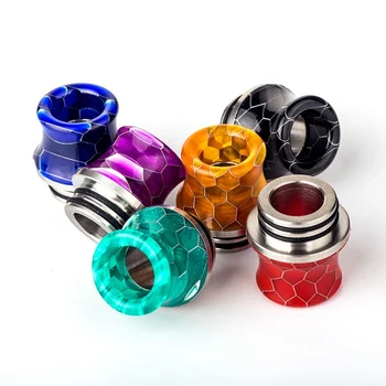 

810 Drip Tip Stainless Steel Resin Drip Tip For V12 Prince Tank Atomizer Mouthpiece Vape Accessories