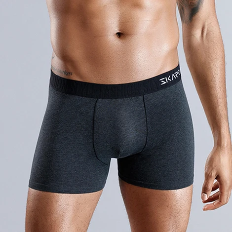 B9Dark grey SKARR, мужское нижнее белье, боксеры, хлопок, мужское нижнее белье, мужские боксеры, шорты, нижнее белье, боксеры, шорты, сексуальные трусы, трусы для геев, нижнее белье - Цвет: B9Dark grey