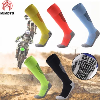 

Men Women Motorcycle Off-road Socks Cotton Thickening Towel Bottom Motocross Riding MTB Sports Non-slip Socks Adult Moto Socks