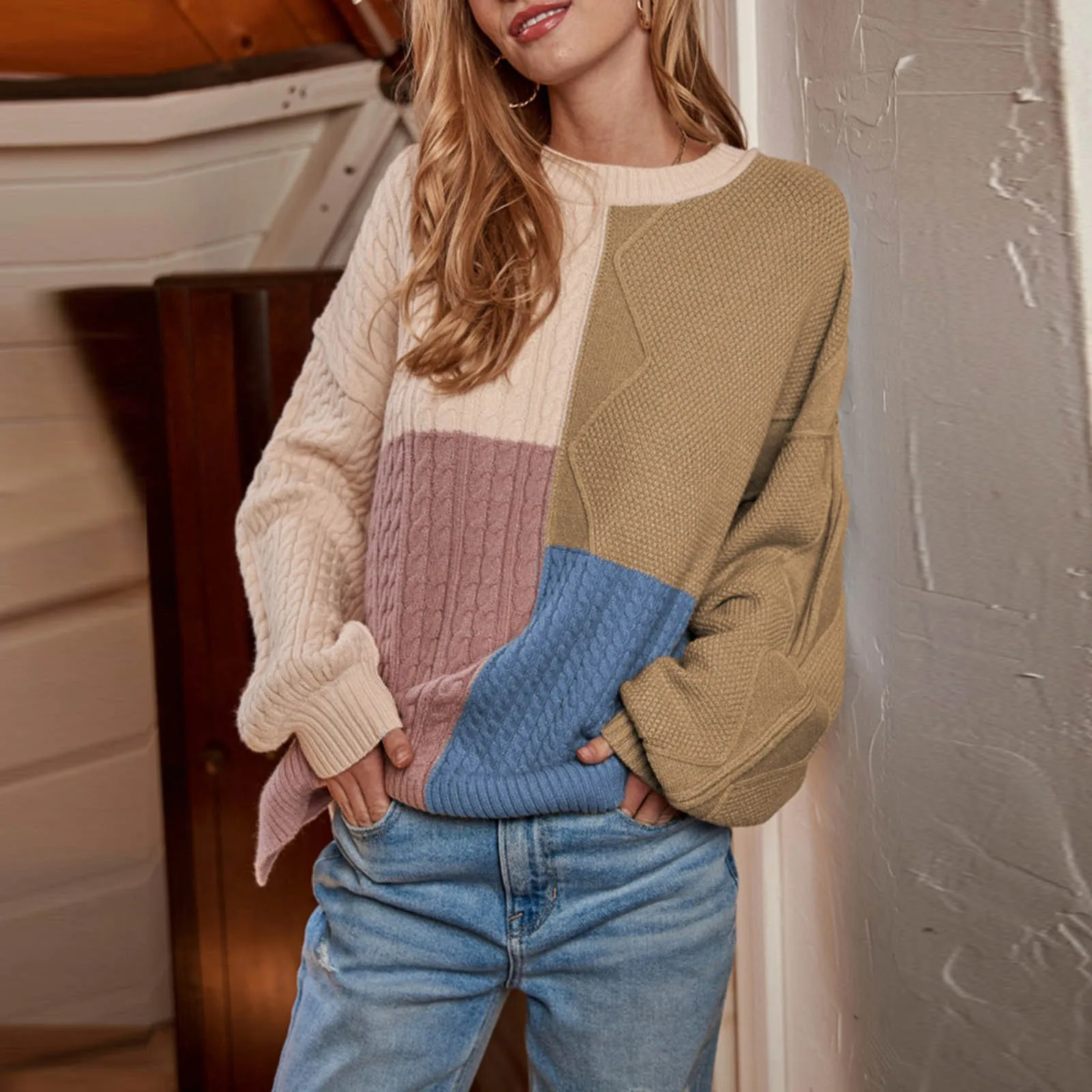 Vintage Knitted Cardigans Women's Sweater Kawaii Tweed Sweater Autumn Winter Korean Retro Sweater Knitwear Clothes Tops 2021 New 1