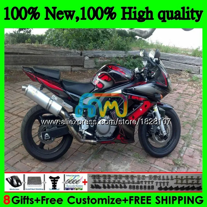 No. 1 Цвета: черный, красный, ярко-SV1000S для SUZUKI SV650 1000 SV 650S 1000 S 47BS. 22 SV650S 03 04 05 06 07 08 2003 2004 2005 2006 2007 2008 обтекатель - Цвет: No. 1