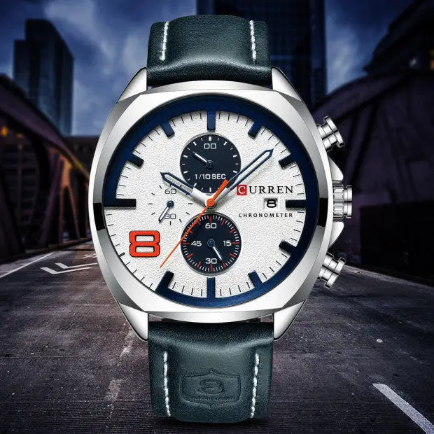 

Men 's Watch Belt Waterproof Watch