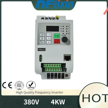 

NFLIXIN 4KW 380V VFD Variable Frequency Drive Inverter for Motor Speed Control Converter