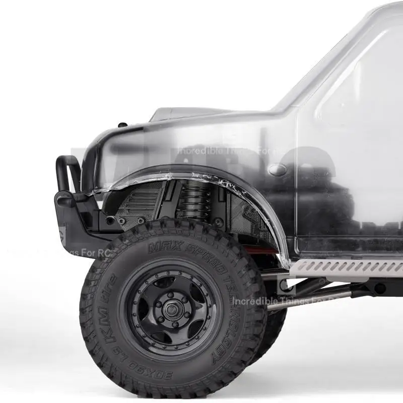 Tanie Lekki Model samochodu błotnik samochodu zewnętrzna ochrona dekoracji dla Jimny MST CFX RC akcesoria samochodowe 3D Print Edition