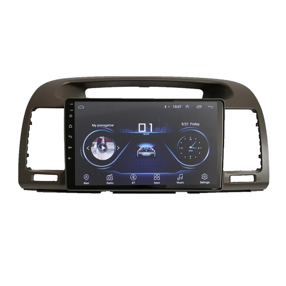 HACTIVOL 2G+ 32G Android 9,1 автомобильный мультимедийный плеер для Toyota Camry 2002-2006 автомобильный dvd-плеер gps-навигатор автомобильный аксессуар 4G интернет