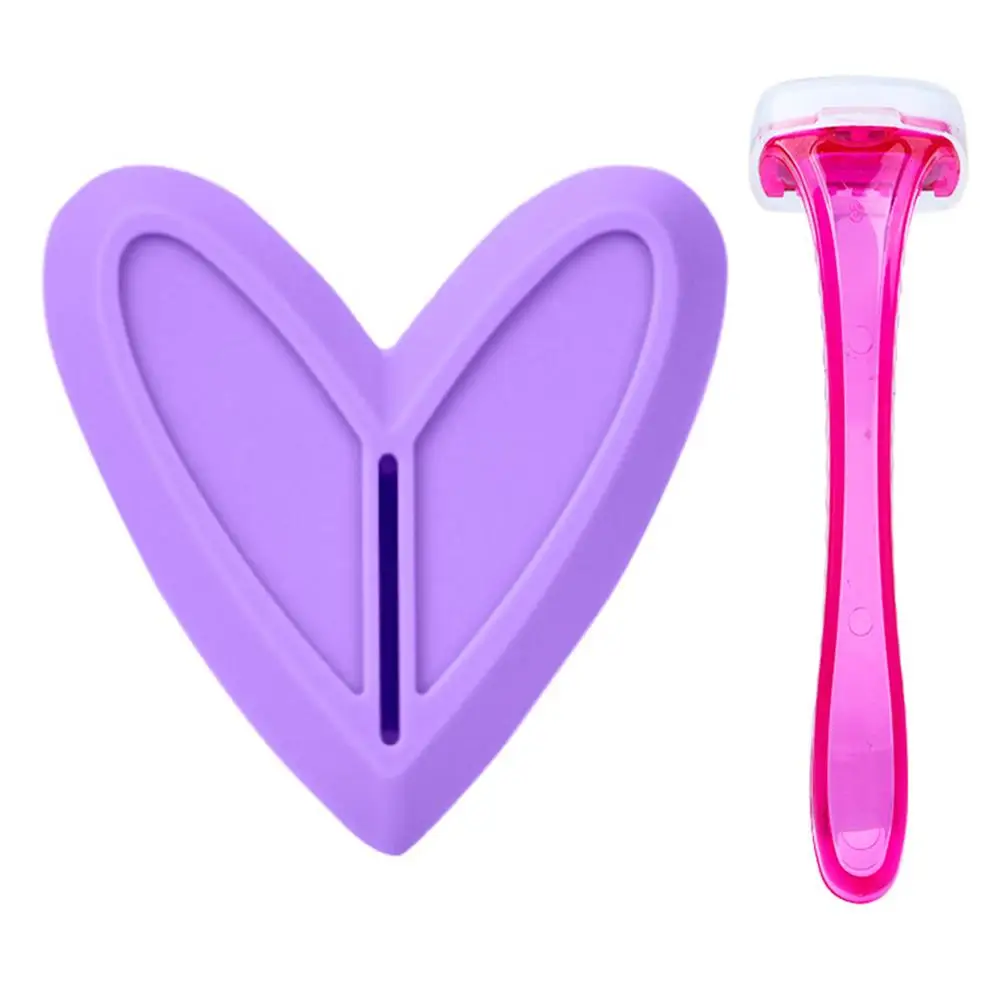 Description Picture 6 of itemTrimmer Set Bikini Private Parts Pubic Hair Trimming Hair Removal Shaving Apparatus Plastic Template Razor Sexy Intimate Shaping