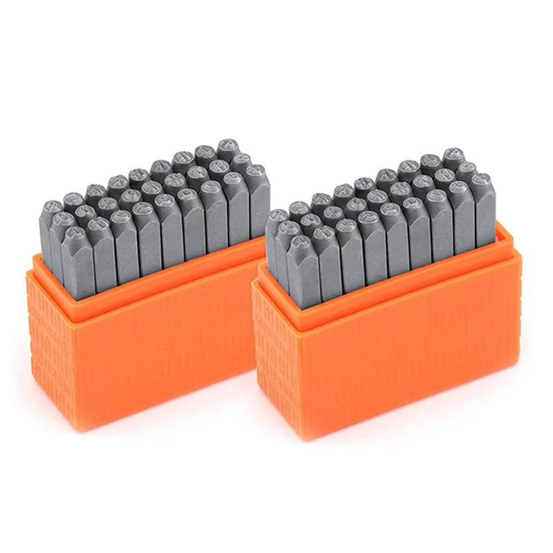 Uppercase And Lowercase Letter Carbon Steel Stamps Set Alphabet Punches For Metal Stamping 3MM | Дом и сад