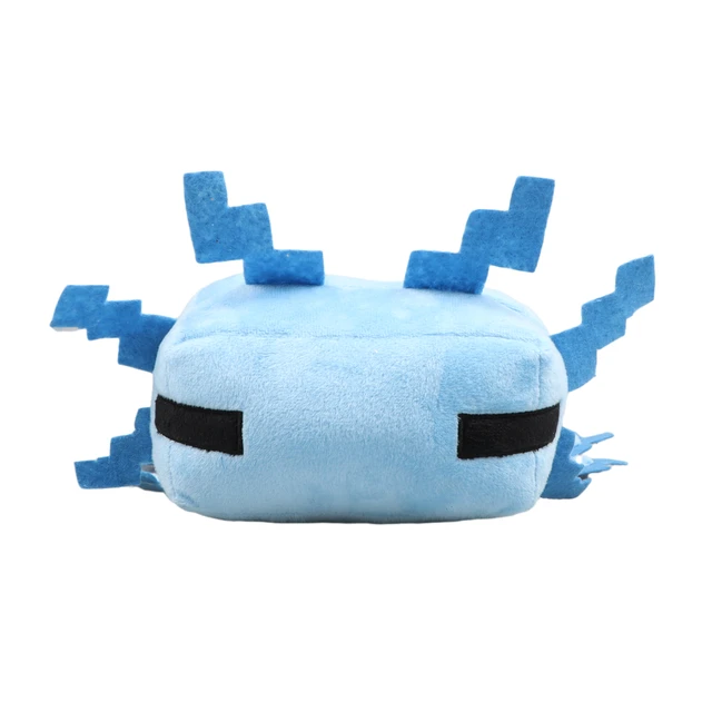 yellow axolotl minecraft plush