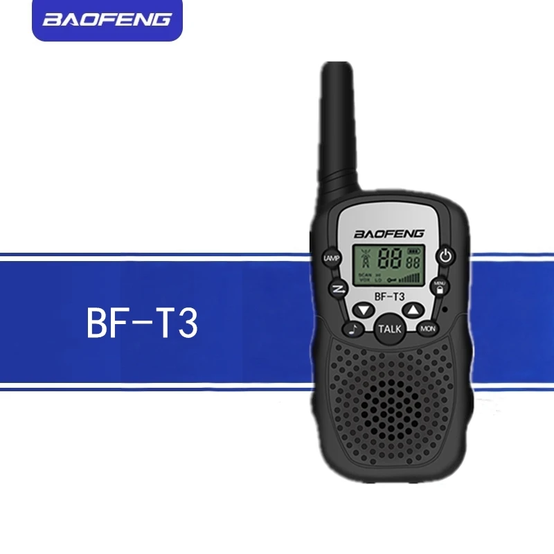 Портативное переговорное устройство Baofeng BF T3 2 шт. 22 канала дальность разговора 1-1
