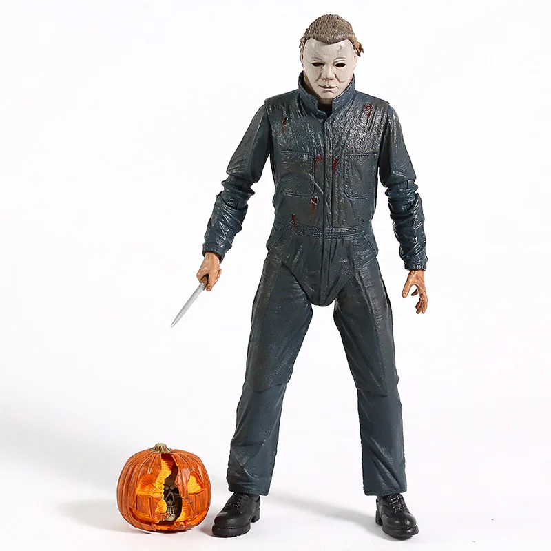 NECA Хэллоуин II 2 Ultimate Майкл Майерс ПВХ фигурка Коллекционная модель игрушки