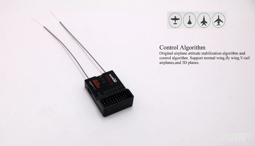 Dynam Detrum GAVIN-8C 8CH передатчик с SR86A-G автопилот приемник DTM-T017