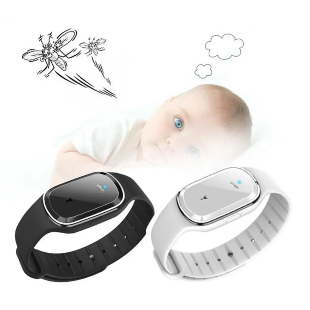 

M1 Portable Watch Mosquito Repellent Ultrasonic Mosquito Repellent Bracelet Couple Mosquito Repellent Watch Daily Necessities