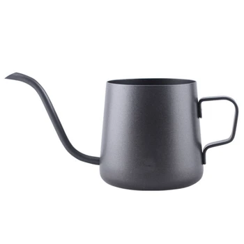 

350Ml Hanging Ear Coffee Hand Punch Fine Mouth Stainless Steel Household Coffee Pot Teflon Coffee Pot