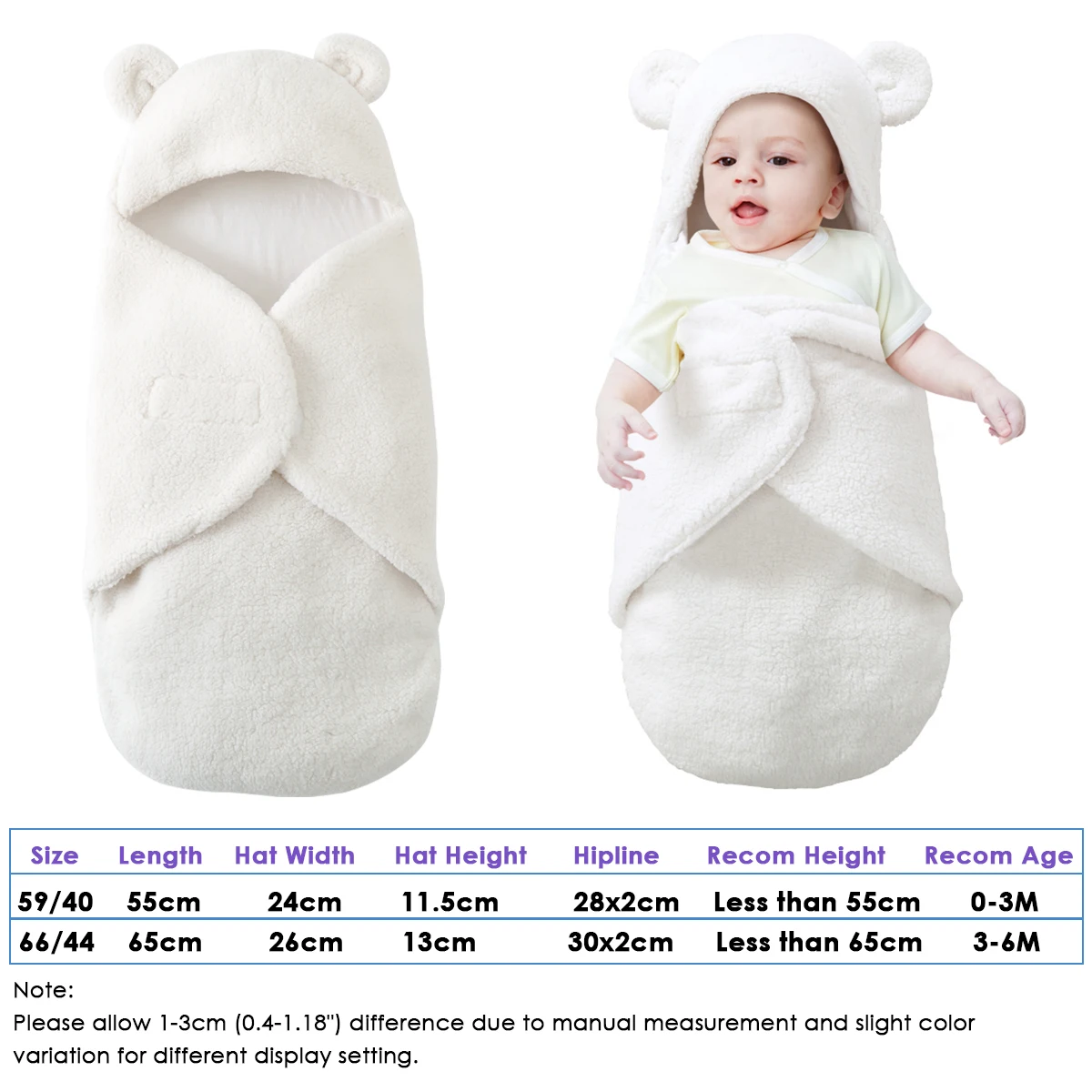 Весенне-осеннее плотное пеленание ребенка спальный мешок конверты для новорождённых двухслойный детский спальный мешок Детские хлопковые одеяла