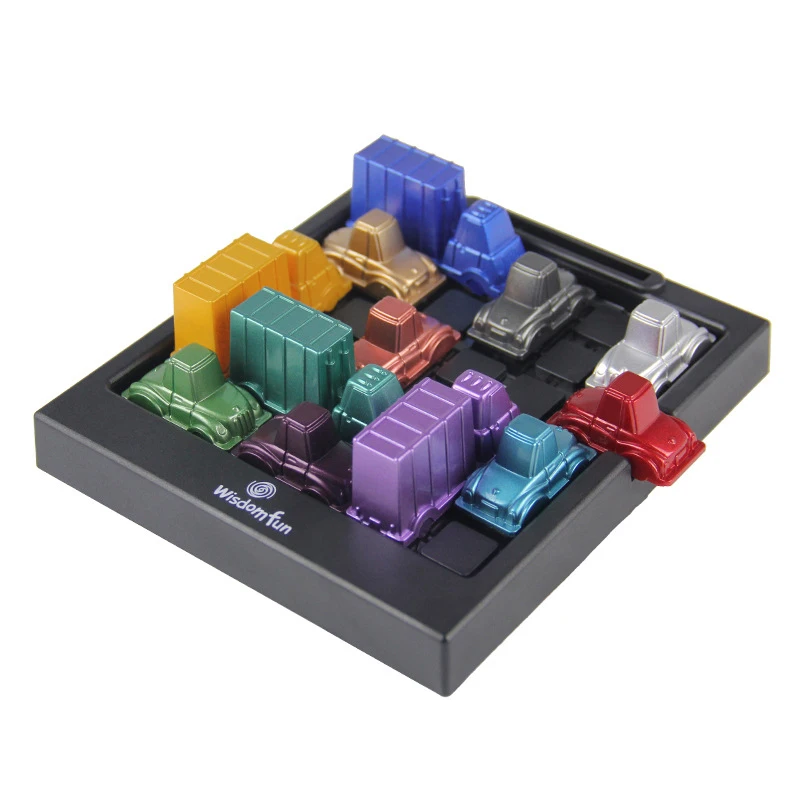 Electric Maze Puzzle Toy Children Racing Track Car Model Maze Adventure Parking Brain Game Montessori Intelligence Logical Thinking Training Strategy