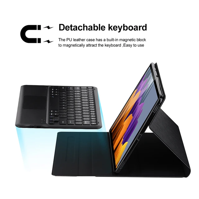 Etui avec Clavier Azerty Bluetooth pour Tablette Samsung Galaxy Tab S 8.4  T700/7