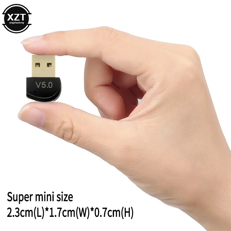 Oval USB Bluetooth адаптер V5.0 Настольный беспроводной аудио приемник передатчик ключ для PS4 компьютерная мышь Aux аудио динамик музыка - Цвет: Oval