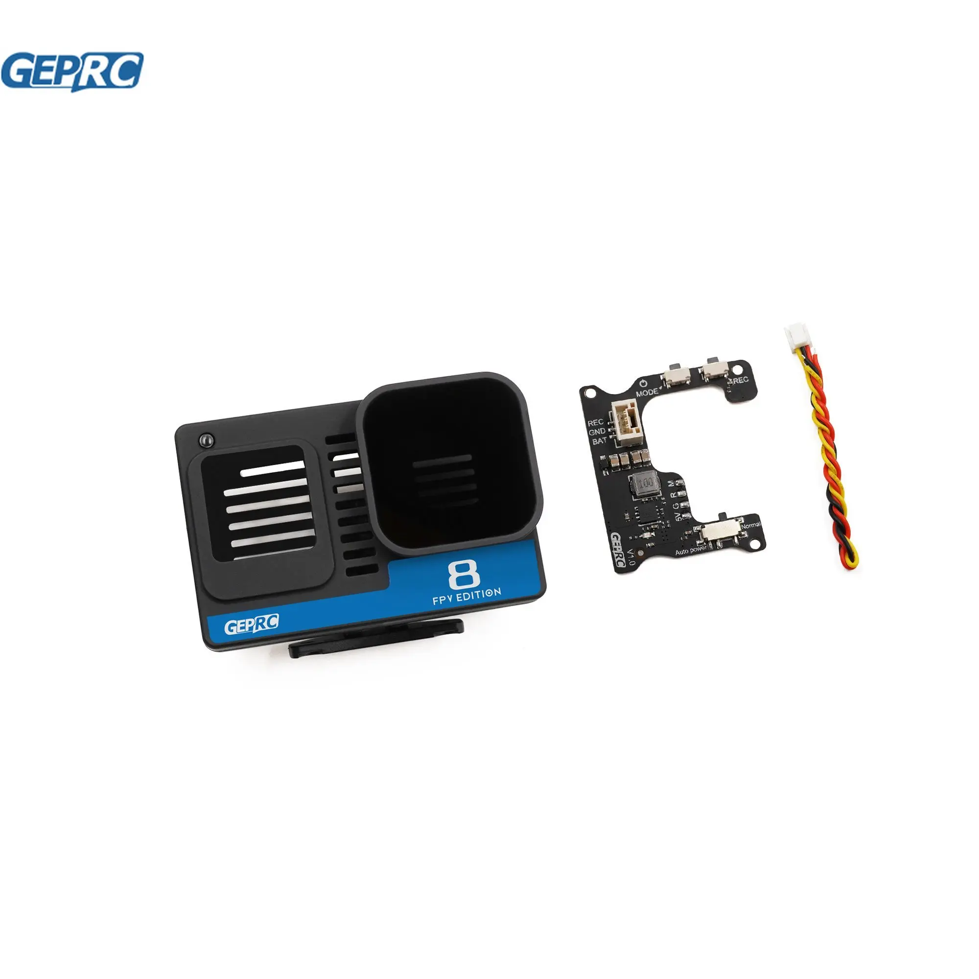 GEPRC Naked FPV Camer Hero 8 Case With BEC Board 2S-6S ND16 Filter Accessories Suitable RC DIY FPV Quadcopter Freestyle Drone thumbnail 2