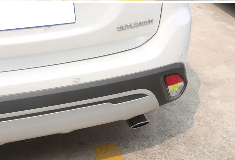 Aiwins для Mitsubishi Lancer/DX3- автомобильный глушитель внешний конец трубы выпускной наконечник из нержавеющей стали хвост 1 шт