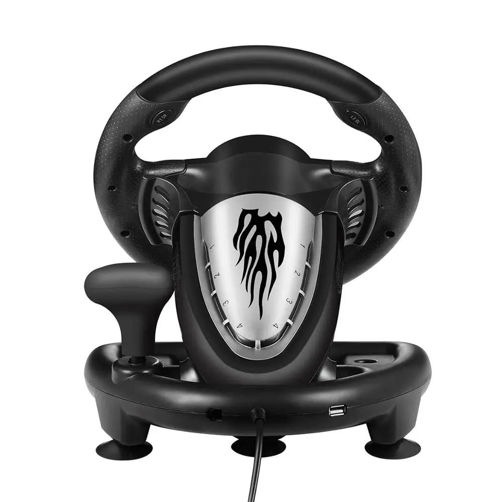 IBen PXN V3II гоночный Игровой руль USB Вибрационный двойной мотор со складной педалью для PC/PS3/4/Xbox-One/Switch