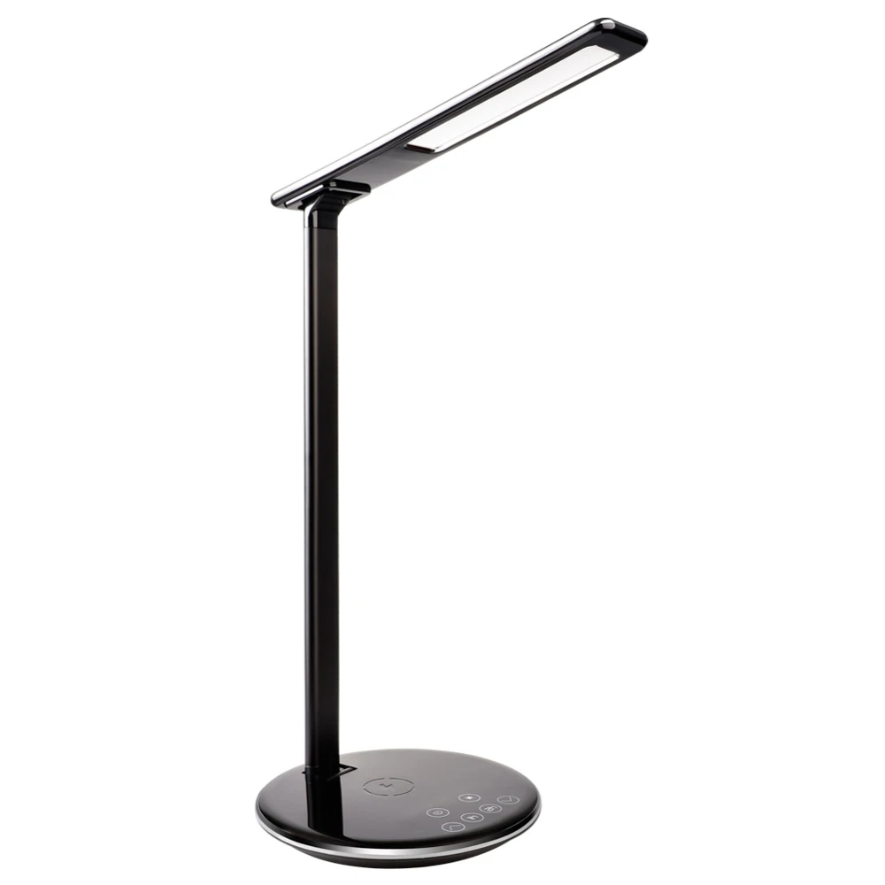 

Led Touch On/off Switch Desk Lamp Eye Protection Reading Dimmer Rechargeable Usb Led Table Lamps Qi Wireless Phone Charger