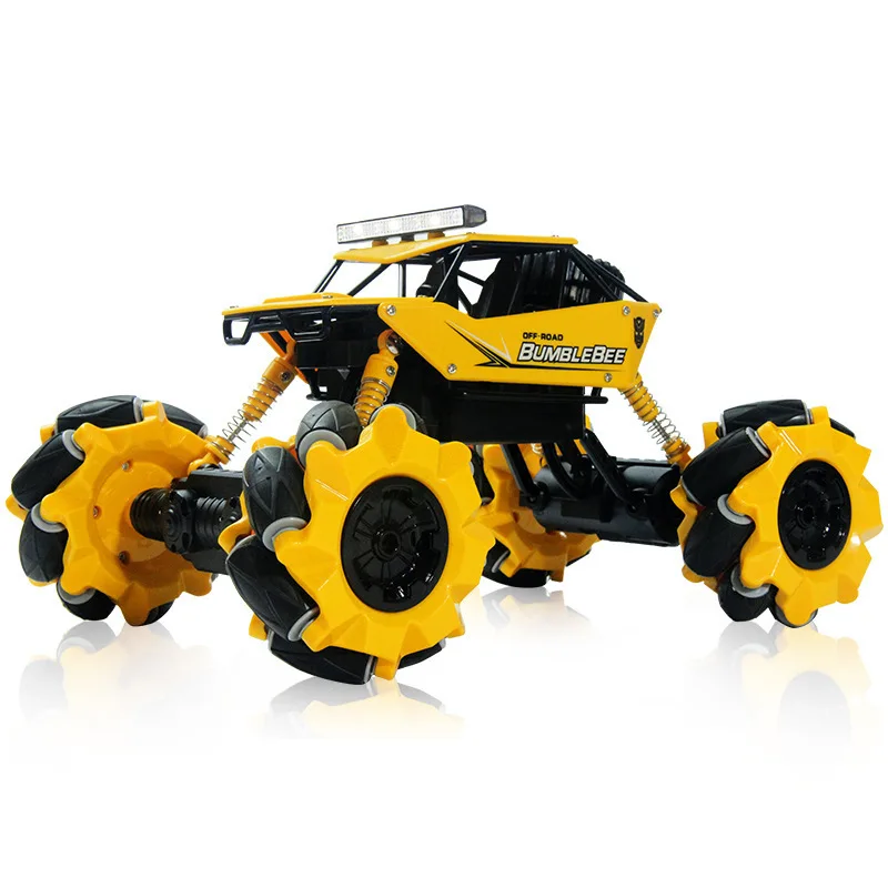 1:16 2,4G RC автомобиль с Mecanum колеса 4WD RC Drift восхождение дистанционного Управление Stunt автомобилей танцующие led Музыка внедорожный шмели автомобиль игрушка