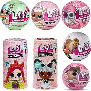 

Original LOL SURPIRSE Dolls Generation HAIR GOALS Magic DIY Random Action Figure Model Girl's Toy Gift