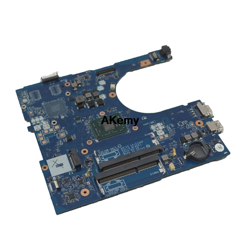 Для Dell Inspiron 5455 5555 ноутбук Mortherboard WithE1-7010 cpu AAL12 LA-C142P материнская плата протестирована работы