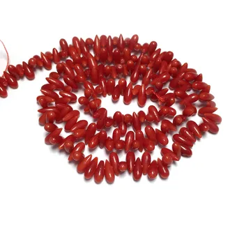 

Natural Coral beads Water drop shape loose beads isolation beads for Jewelry Making DIY for bracelet necklace Accessories