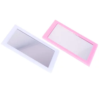 

2PCS Portable Makeup Mirror Simple Magnetic Sheet Mirror Compact Mirror Mirror Cosmetic Mirror for Home Office Trip Random Color