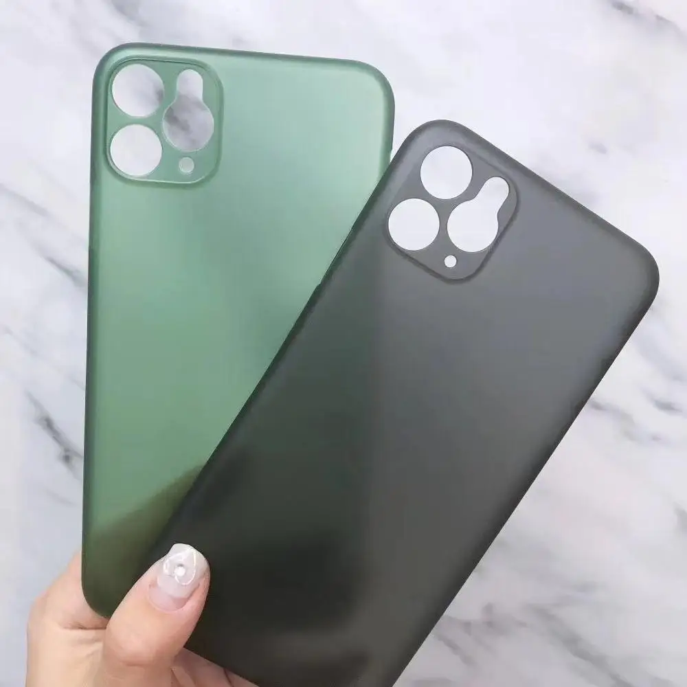 1000Pcs/Lot 0.3MM Ultra-thin Matte PP Phone Cover