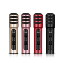 100 шт Металлический USB конденсаторный микрофон записи для ноутбуков, Mac или Windows Кардиоидная студия записи вокала голоса над