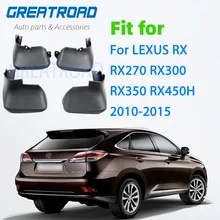 Błotniki samochodowe dla LEXUS RX RX270 RX300 RX350 RX450H 2010-2015 błotniki błotniki błotniki akcesoria tanie tanio CN (pochodzenie) Iso9001 High Grade Semi-Rigid ABS Platic Protection Mud Flaps
