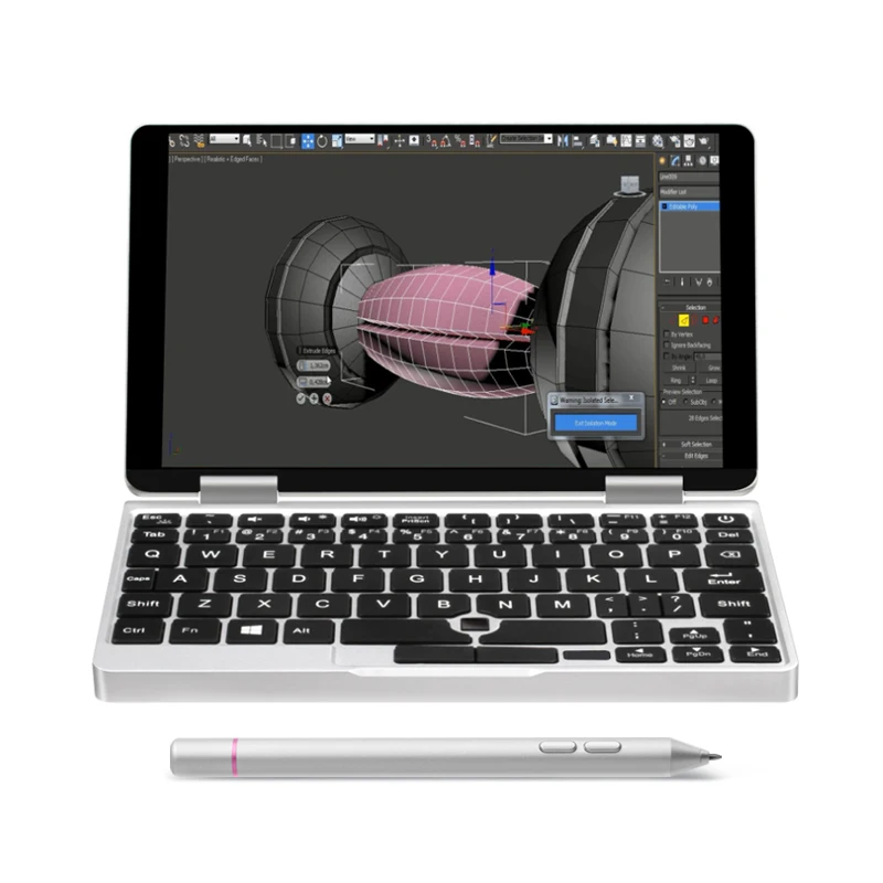 Un Netbook di Un Mix 1S Tasca Del Computer Portatile Intel Core 3965Y 8GB DDR3 256GB PCI-E SSD Arge