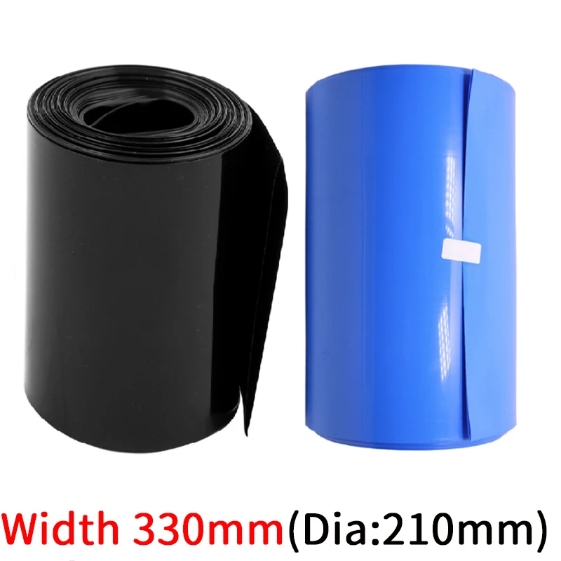 Insulation Accessories PVC Battery Wrap Film Protective Heat Shrink Tube Home 