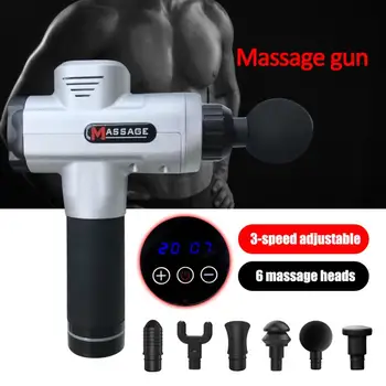 

Massage Gun Muscle Massager Muscle Pain Management Body Fitness Slimming Shaping Machine after Training Exercise Pain Relief