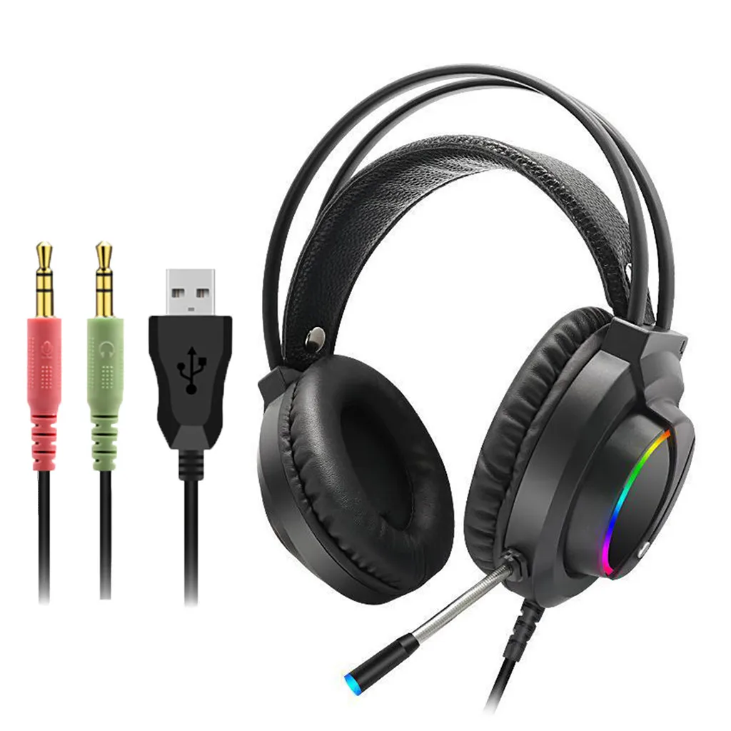 top selling in 2020 Gaming Headset 3 5mm Over Ear Stereo Gaming Headphone Microphone For N Switch Support Wholesale Dropshipping
