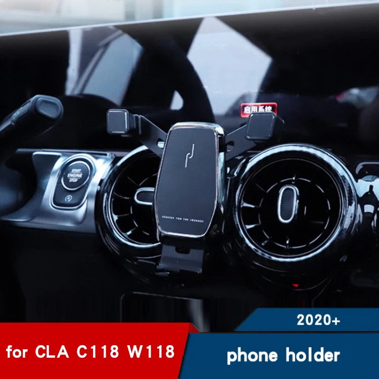 Автомобильный держатель для телефона Mercedes-Benz cla C118 W118 cla250 200 220 amg подставка