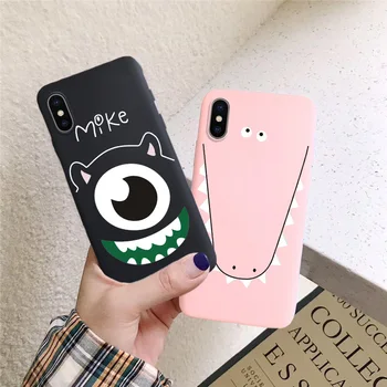 

Case for iPhone 11 Pro Max XR XS X Case 3D DIY Painted Soft Matte Candy Cover For iPhone 7 8 6 6S Plus 5 5S Covers iphone11