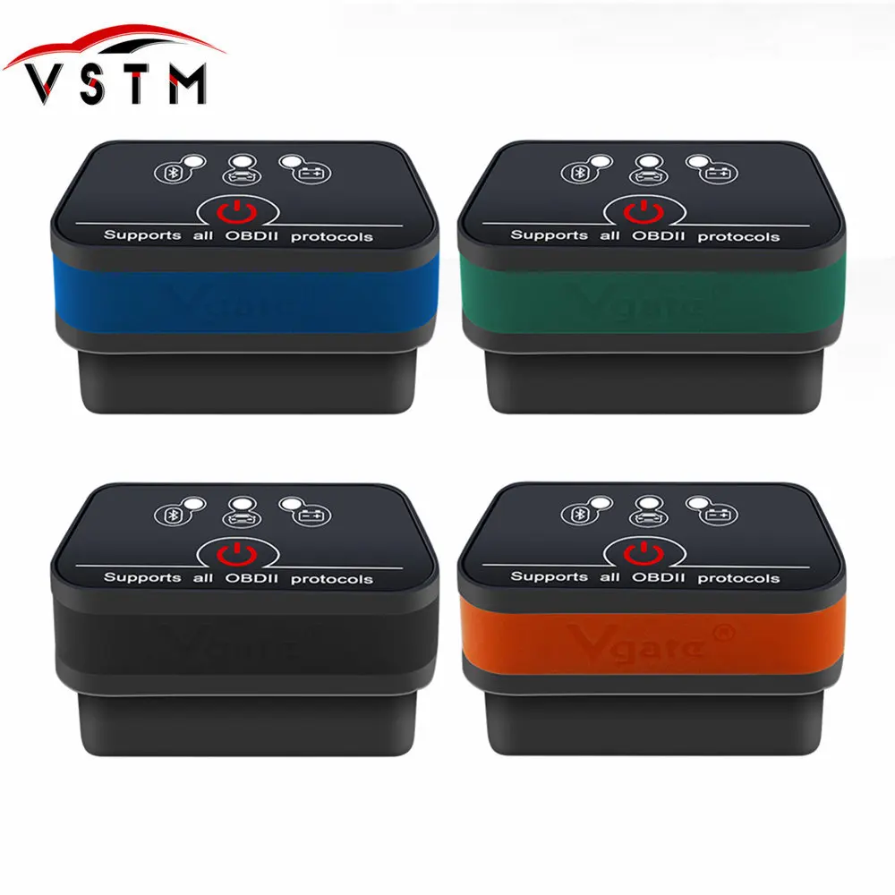 Vgate icar2 Bluetooth/Wifi OBD2 диагностический инструмент ELM327 OBD 2 сканер Mini ELM 327 icar 2 для android/PC/IOS OBDII считыватель кодов
