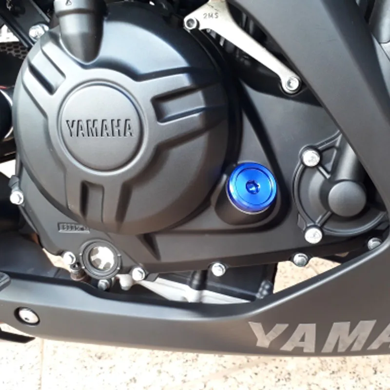 Подходит для YAMAHA XJ6 утечки FZ8 FZ6 FZ1 фазер YZF-R1 YZF-R3 YZF-R6 Аксессуары для мотоциклов маслозаливной крышки заглушка винта Болт